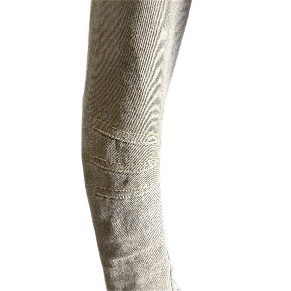 Vintage Newport News Jeanology Collection Jacket Womens Size 12 Taupe Gray Denim - Picture 3 of 12